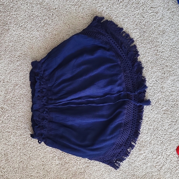 Navy crochet Beach skirt- Brand new - Picture 1 of 7